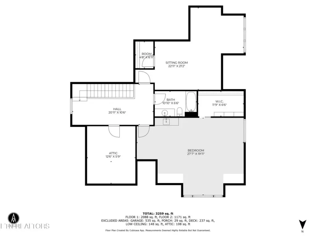 Elevation image #2 for 166 E Highlands Circle.