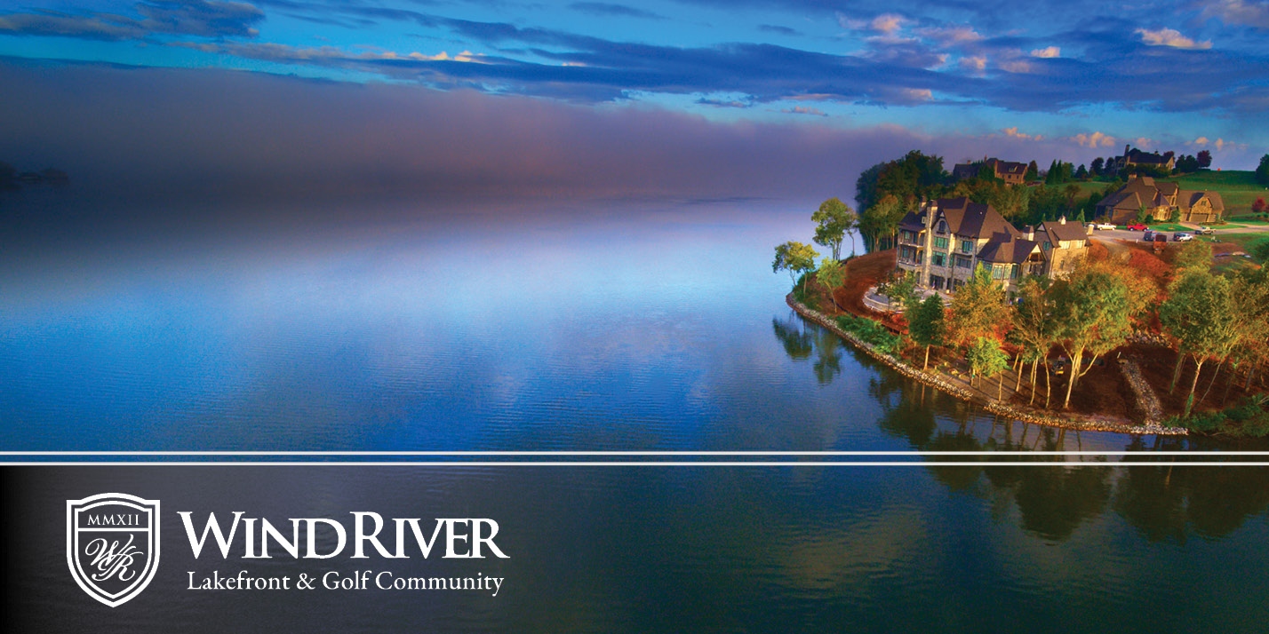 This image is by WindRiver Lakefront & Golf Community.