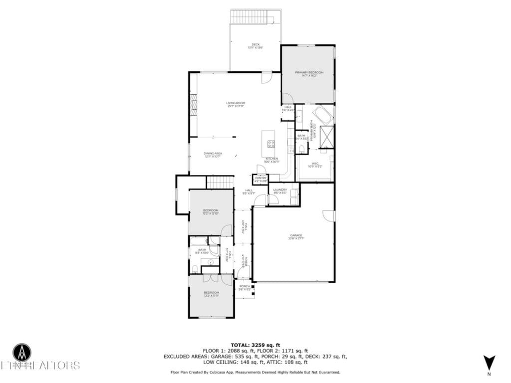 Elevation image #1 for 166 E Highlands Circle.