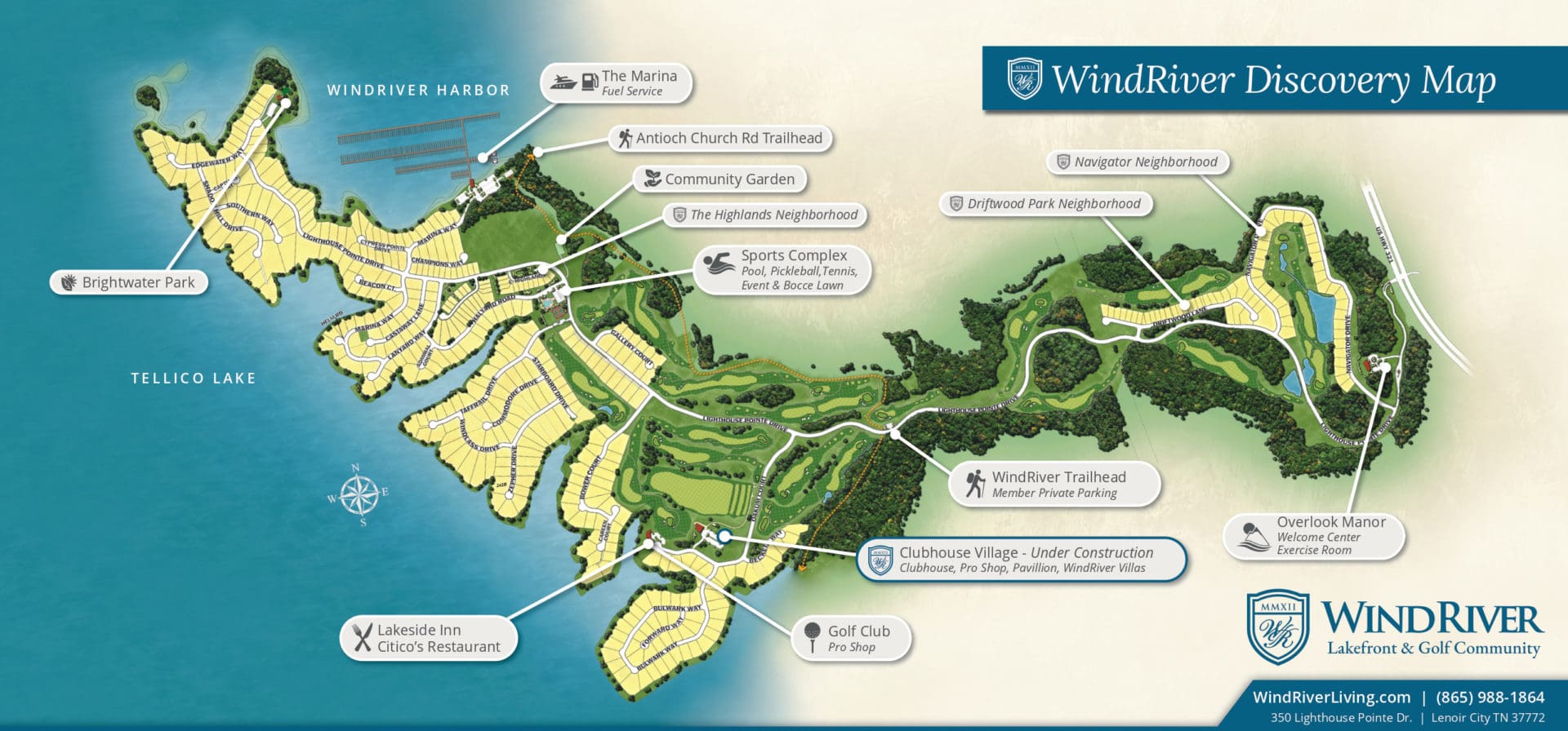 This image is by WindRiver Lakefront & Golf Community.