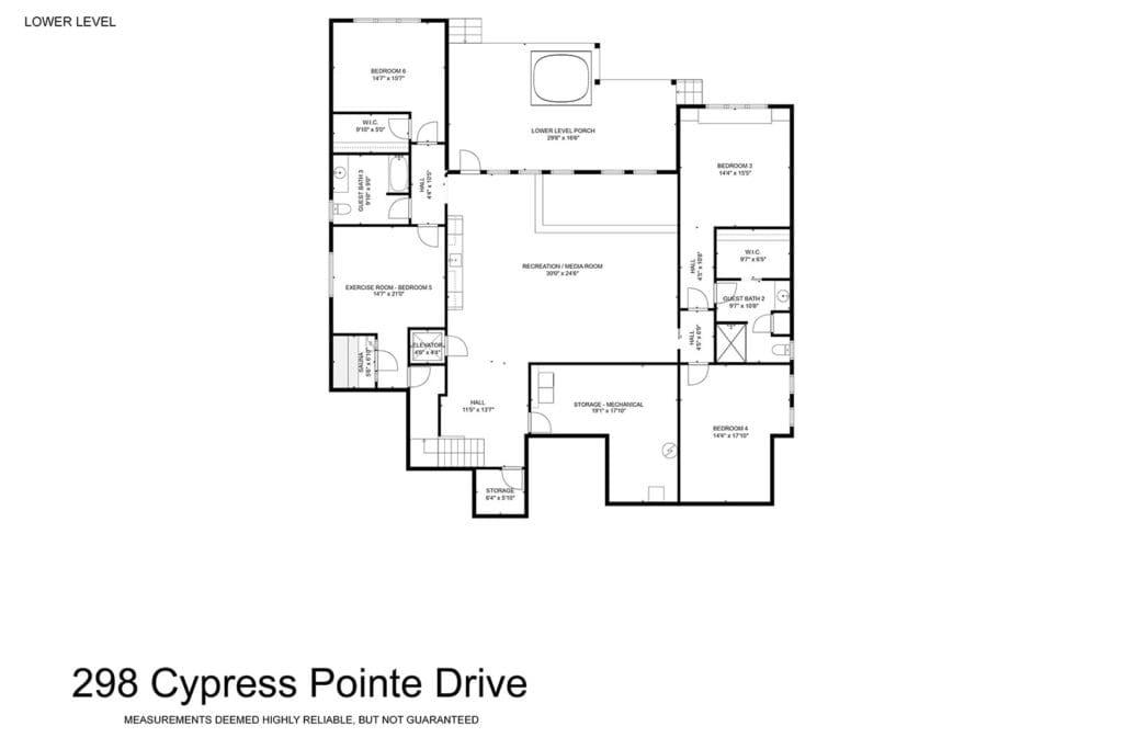 Elevation image #2 for 298 Cypress Pointe Drive.